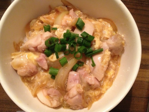 親子丼　チキン