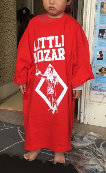 EXFA　Tシャツ　ロッシー　Little Mozart