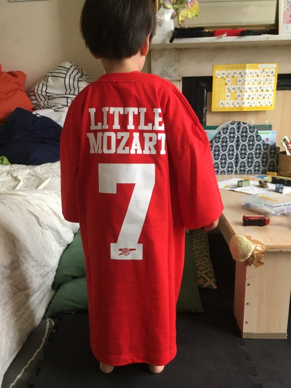 EXFA　Tシャツ　ロッシー　Little Mozart