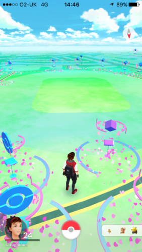 エミレーツ　ポケスポット ポケモンGO