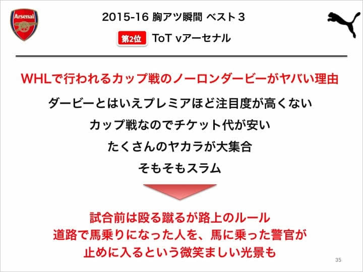 35 アーセナルファンミーティング 16-17