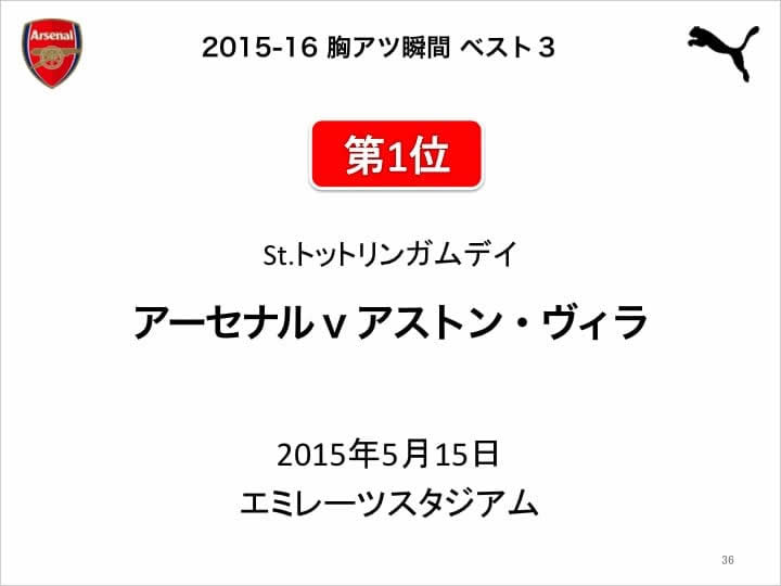 36 アーセナルファンミーティング 16-17