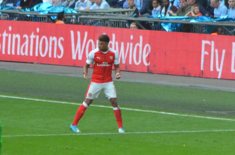 v Man City FAカップ 16-17 ウェンブリースタジアム Wembley Stadium チェンバーレン