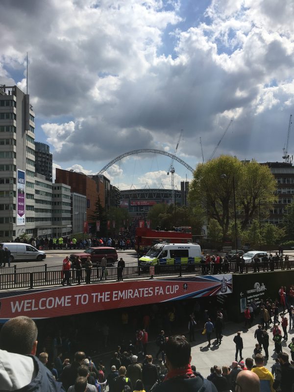 v Man City FAカップ 16-17 ウェンブリースタジアム Wembley Stadium