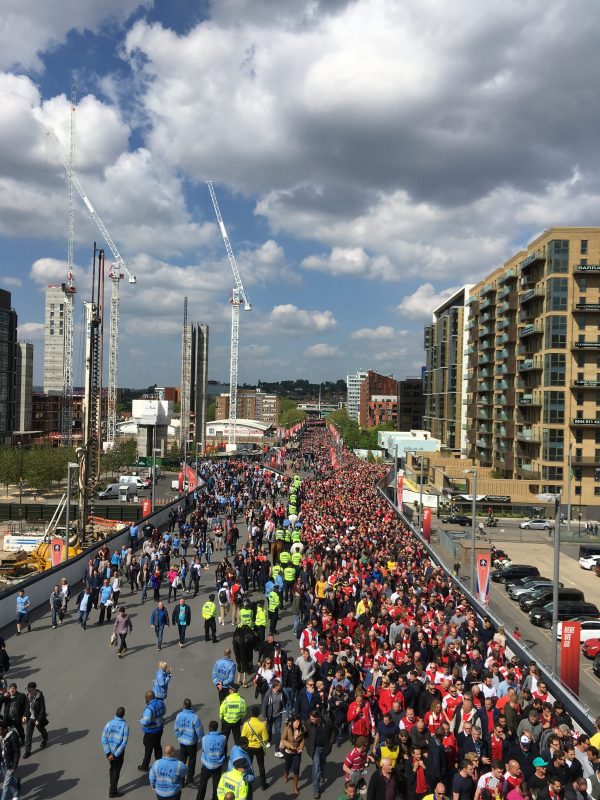 v Man City FAカップ 16-17 ウェンブリースタジアム Wembley Stadium