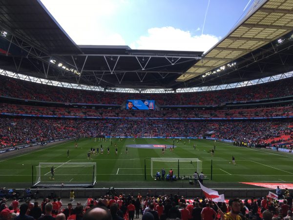 v Man City FAカップ 16-17 ウェンブリースタジアム Wembley Stadium