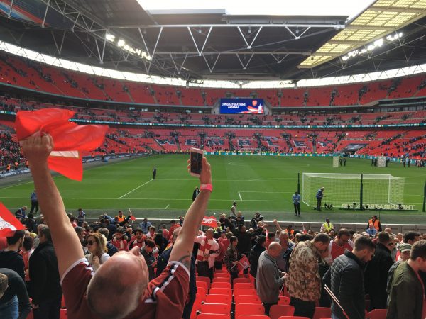 v Man City FAカップ 16-17 ウェンブリースタジアム Wembley Stadium