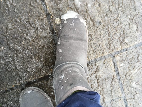 UGG アグー 雪 パチもん