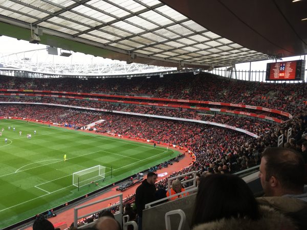 v Stoke city エミレーツスタジアム