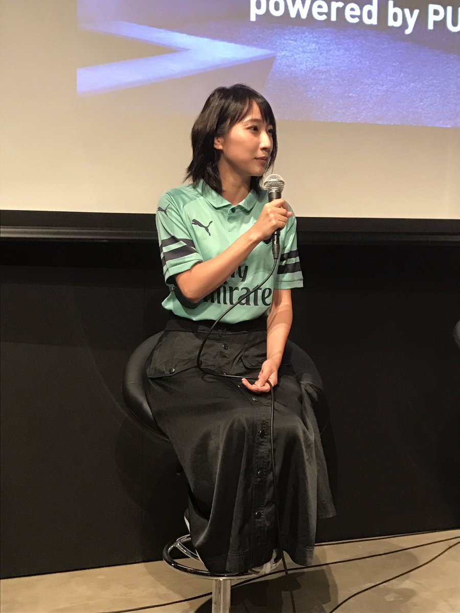 グーナー 笹木香利 第4回 ARSENAL FAN MEETING powered by PUMA アーセナル ファンミーティング