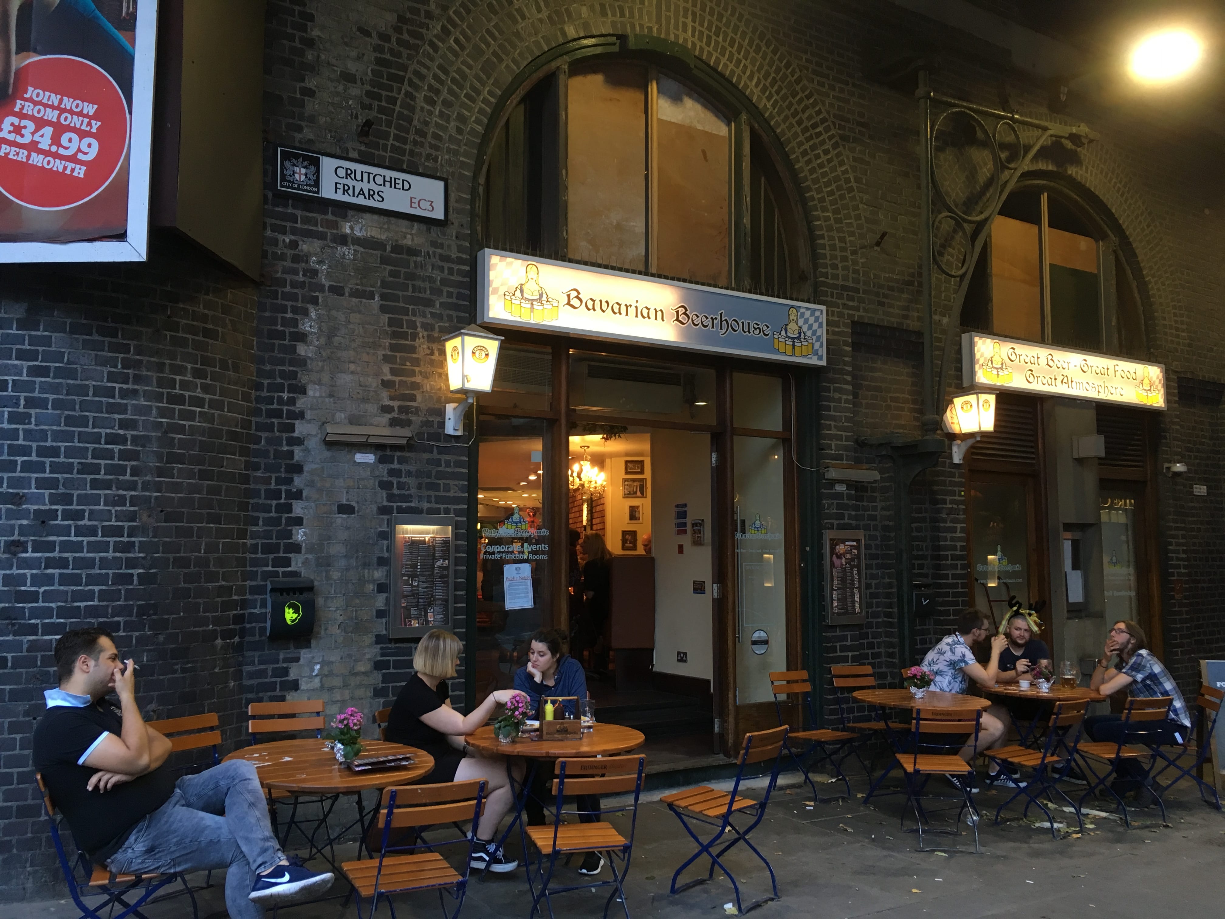 bavarian beerhouse ロンドン レストラン
