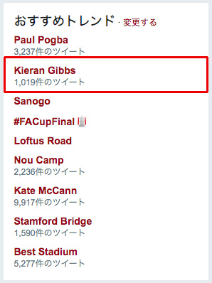 マジかよ キーラン ギブスに何が起こったか 突如twitterトレンド入りした驚愕の理由 Arsenal アーセナル 猿のプレミアライフ