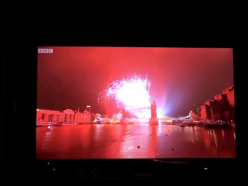 正月 ニューイヤー 花火 ロンドン