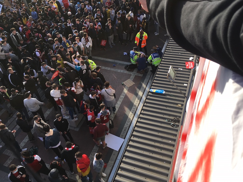 KROENKE OUT Emirates Stadium エミレーツスタジアム