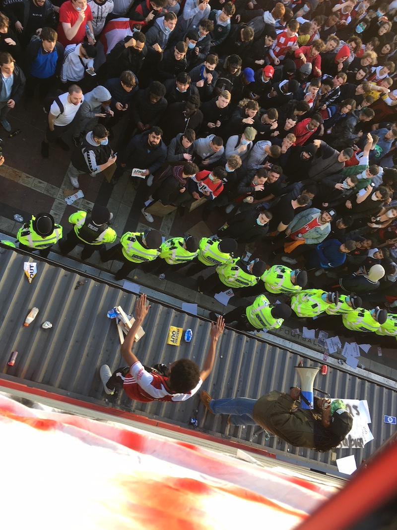 KROENKE OUT Emirates Stadium エミレーツスタジアム